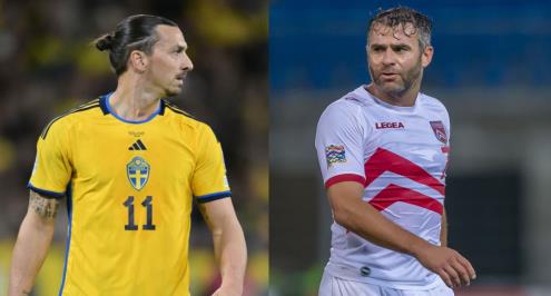 مهاجم جبل طارق يخطف الرقم القياسي من إبراهيموفيتش